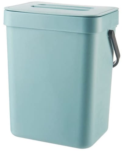 Kleine Keukencompostbak van 3L, Duurzaam PP-materiaal, Ideaal voor Afvalcompostering en Keukenorganisatie