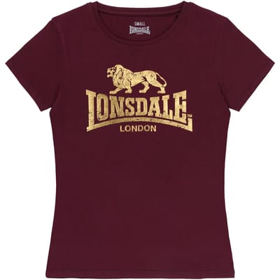 Lonsdale dames-T-shirt Bantry 117169
