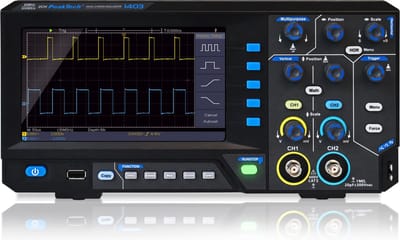 Peaktech 1403 - oscilloscoop - 2 kanaal - 500 MS/s - 50 MHz