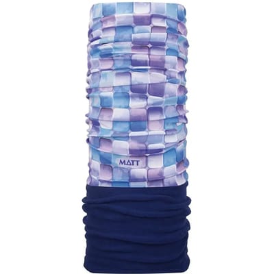 Tour de cou in microfibre polartec MATT Pool Blau