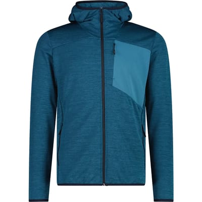Jacquard Chiné Hoody Fleece CMP