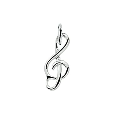 YO&NO - Hanger - Zilver - Muziek - Sieraden Vrouw - Heren - Gerhodineerd - Zilver 925