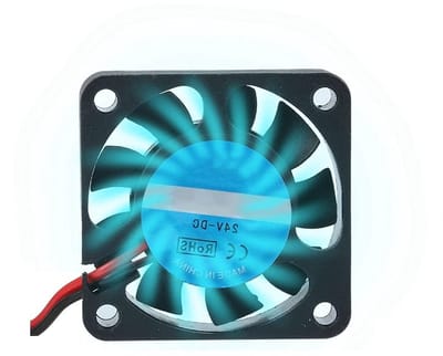 2 Stuks 3D Printer Ventilator 40x40x10mm, DC 24V 7000RPM Super Stille 4010 Ventilator voor Ender 3, RepRap i3 en CR-10 3D Printers