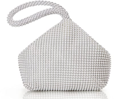 Allecto - Elegante Clutch voor Dames - Strass Versiering - voor