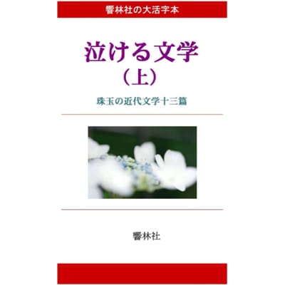 [Livre en Gros Caractères] Littérature à faire pleurer (Volume. 1) - 13 chefs-d'œuvre de la littérature moderne