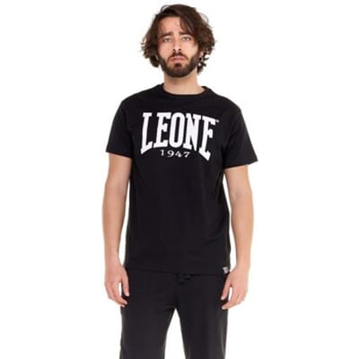 T-shirt Korte Mouw Leone 1947 Man Short Sleeves Big Logo