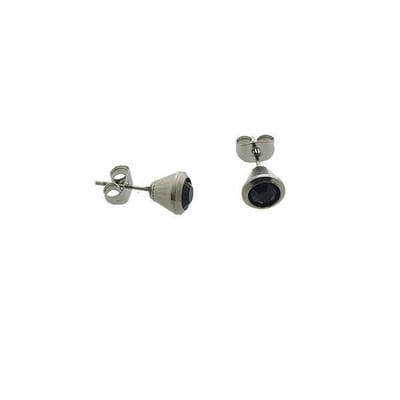Aramat Jewels | Oorbellen | Luxe Zwarte Kristal Oorbellen | | | | | | | Verkleurd niet