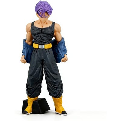 Figurine Anime Dragon Ball Trunks Super Saiyan Trunks du Futur Figurines d'Action en PVC Statue GK Modèle de Collection Jouets