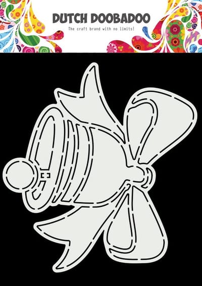 Dutch Doobadoo - A5 stencil Kerstklok