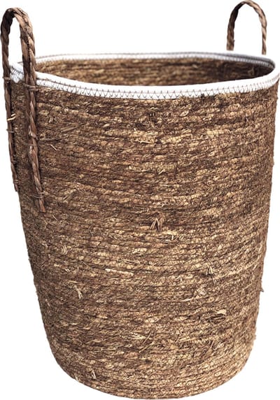Lavandoux - Wasmand - Zeegras - Ø45 x H48 cm - Naturel