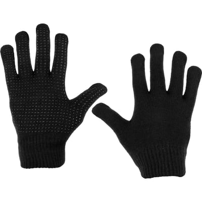 Avento Handschoenen Jamie - Volwassenen - Zwart - Gebreid - Antislip - Maat S/M