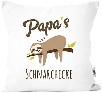 Kussensloop Spreuk - Decoratieve Hoes - Woonsfeer Creëren - Luier Print - 40x40 cm - Multicolor