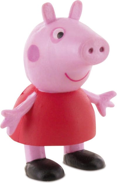 Comansi Speelfiguur Peppa Pig: Peppa Pig 6 Cm Roze