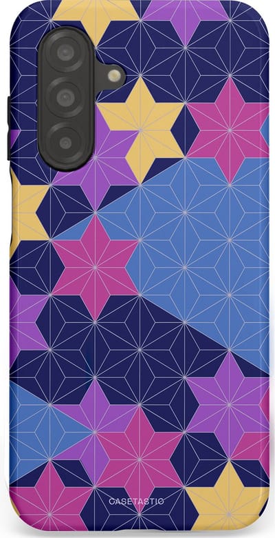Casetastic Hoesje Geschikt voor Samsung A26 - Stijlvolle Beschermende Duo-layer Case - Sterrenlijn