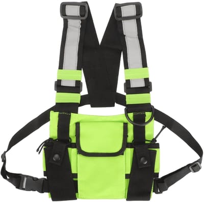 Dailygoods- Borstharnas Verstelbare Schouderbanden - Radio/Borsttuigtas - Multi-gebruik - Wandelen/Fietsen - Verbeterde Ontvangst - Geschikt voor Mannen/Vrouwen - Rugzak