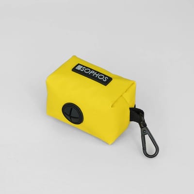 Sophos Lifestyle Poepzakjeshouder, poepzakjes dispenser Yellow