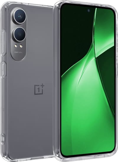 Hoesje Geschikt voor OnePlus Nord CE 4 Lite - Sterk & Shockproof - Hoes Cover - Siliconen Case - Transparant