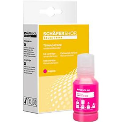 Schäfer Shop Select inktpatroon, vervangt Canon GI-56M (4431C001), tot 14000 pagina's, enkele verpakking, magenta