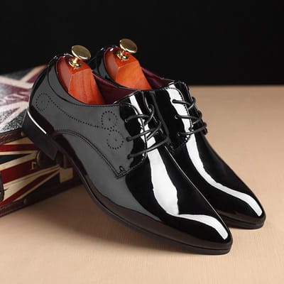 Leren Schoenen Voor Man Echt Leer Grote Maat Schoenen Designer Formeel Platform Casual Schoenen Mode Zakelijk 48 gray