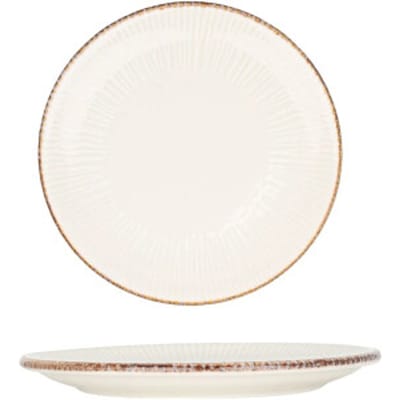 By Bone Dessertbord - Grace - Porselein - 23 cm - set van 6