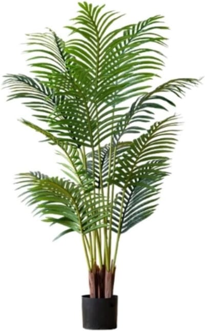 Kunstboom - Kunstplant Binnen - Decoratie Woonkamer - Realistische Bladtextuur - 140cm - Groen