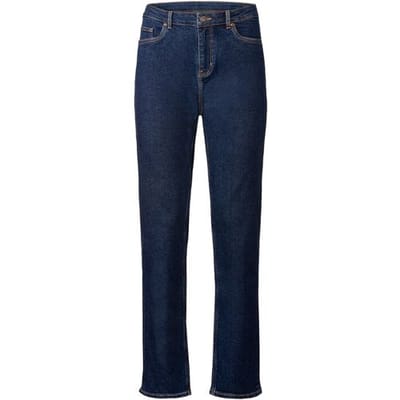 ESMARA Dames jeans straight-fit (Donkerblauw, 34)