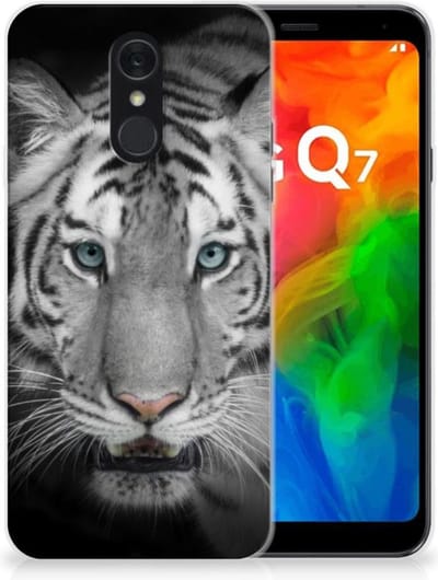LG Q7 TPU Hoesje Tijger