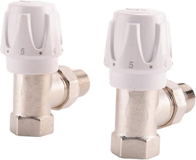 Thermostatische Radiatorventielen - Verwarming Ventielen - Energie Besparen - 6 Stuks Set - 15 mm 1/2