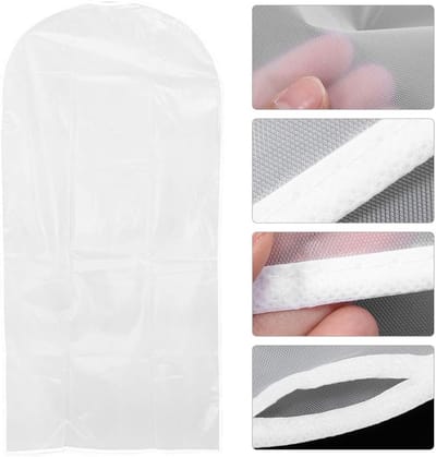 Kleding Stofkappen - Kledinghoezen Beschermers - Kleding Beschermen - Wasbaar Herbruikbaar - Set Van Vijf - Semi-transparant