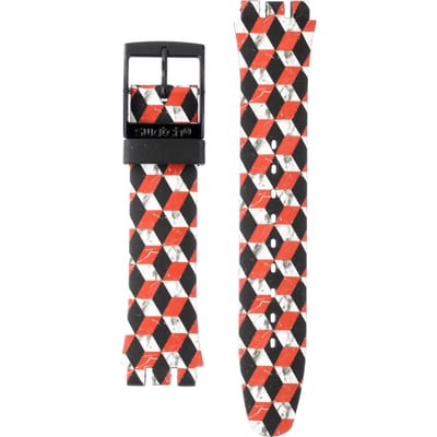 Swatch Plastic - Originals Large (41mm) SUO/SO29/SO32 ASUOB142 SUOB142 Pavimento Horlogeband