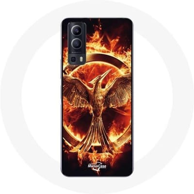 Vivo Y72 hoesje Hunger Games Movie-logo