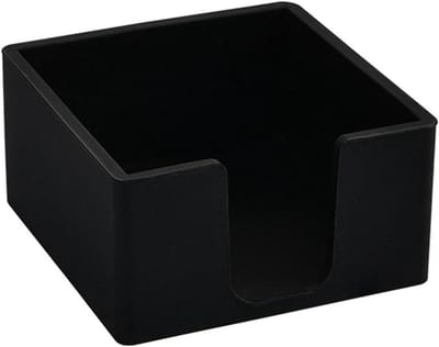 Sticky Note Houder - Notitieblok Houder - Bureau Organisatie - Stabiele Anti-Shift Basis - 8.5 x 8.5 x 4.5 cm