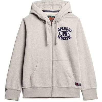 Superdry - Vintage Athletic hoodie met rits - Heren - Hoodies