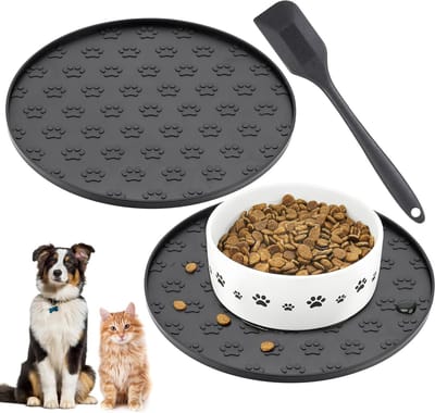 Antislip voerbakmat voor katten en honden - Waterdicht, Eenvoudig te Reinigen en Duurzaam