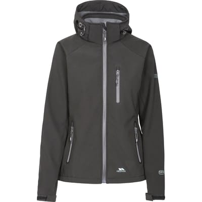 Trespass damesjas Bela II - Softshell-jas voor dames TP75 Zwart