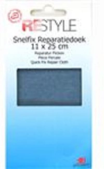ReStyle - Reparatiedoek snelfix - strijkbaar 11x25 cm - Blauwe jeans