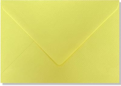Cards & Crafts 100 Luxe C6 enveloppen - Citroen Geel - 16,2x11,4 cm - 110 grams - 162x114mm