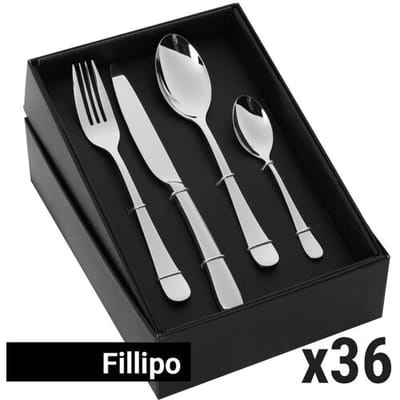 GGM Gastro (144 Stück) Besteckset Fillipo - 144 tlg. - Für 36 Personen