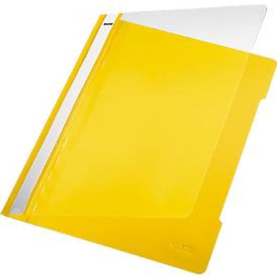 Leitz Snelhechter A4 - 30% pre-consumer gerecycled plastic - 25 Stuks - Geel