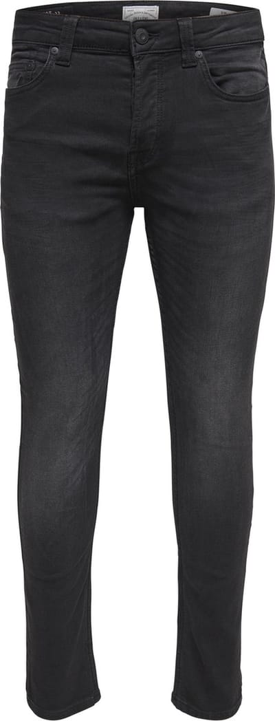 ONLY & SONS - ONSLOOM SLIM BLACK JOG 7451 PIM DNM NOOS Heren Jeans