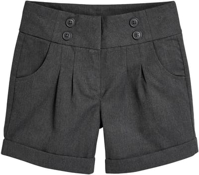 Next - Meisjes - Schoolshorts - Grijs