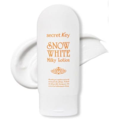 Secret Key Sneeuwwitje Melkachtige Lotion 120g – Verhelderende Tone-Up Body & Gezichtslotion voor een Gladde Stralende Huid K-Beauty white