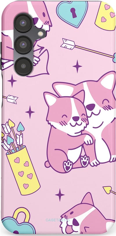 Casetastic Hoesje Geschikt voor Samsung A16 - Stijlvolle Beschermende Duo-layer Case - Cupi Cori