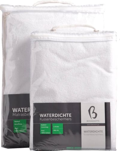 Bonnanotte Waterdichte Matrasbeschermer - Wit 80x210