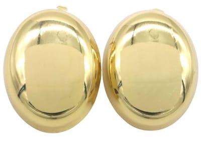 Oorbellen - oorstekers - ovaal - sieraad - oorsieraad - accessoire - hip - trendy - tijdloos - chique - feest - feestdagen - verjaardag - dames - vrouwen - cadeau - geschenk