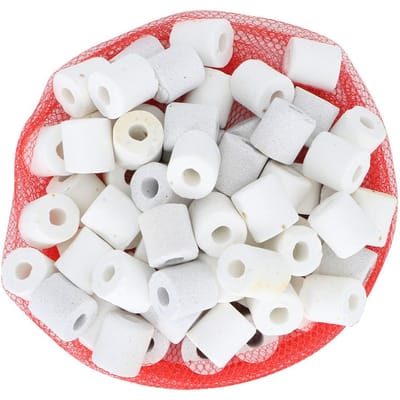Aquarium Vissenkom Filtermedia Keramische Ringen Actieve Kool Balletjes Gele Media Bal 500g