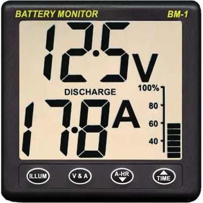 Nasa Battery Monitor Clipper 24 volt