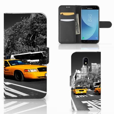 Boekhoesje voor Samsung Galaxy A30 Flip Cover New York Taxi