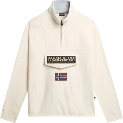 Fleece met halve ritssluiting Napapijri Burgee