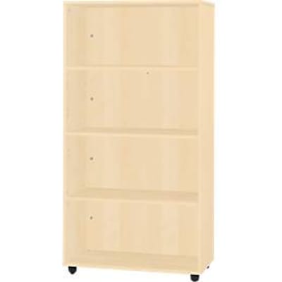 Schäfer Shop Select LOGIN stellingkast, 4 dossierhoogtes, B 800 x D 420 x H 1514 mm, ahorn decor